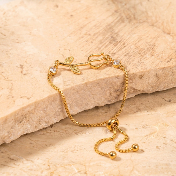 Tulip Dream Bracelet with Clarissa Promise Ring Set