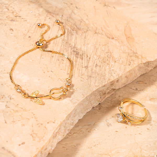 Gold & Ivory Glow Ensemble