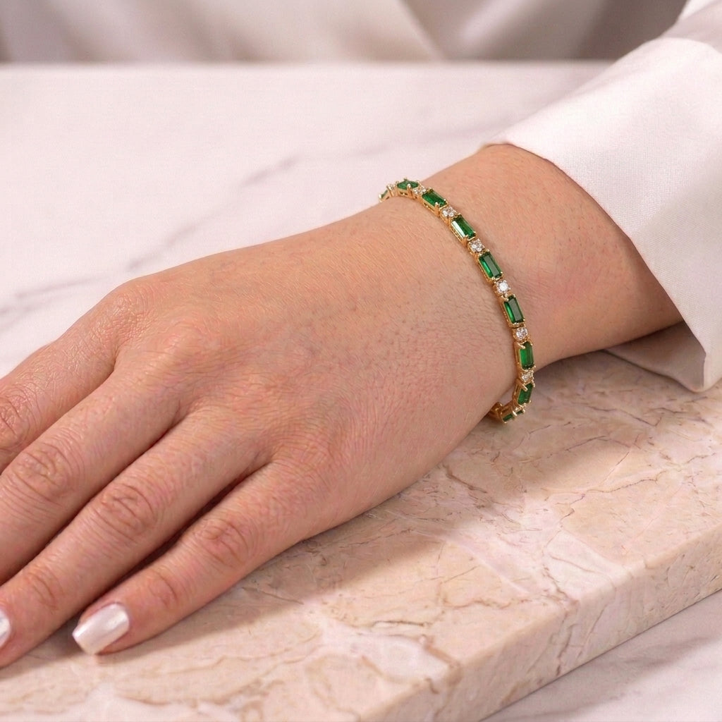 Green Aura Jewellery Set