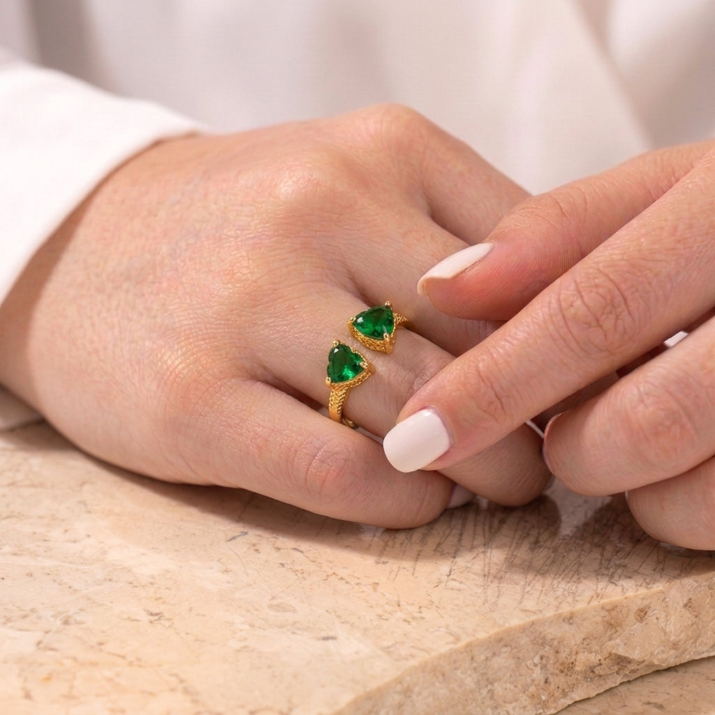 Green Aura Jewellery Set
