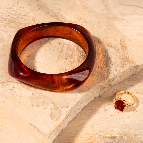 Terracotta Flame Duo Jewellery