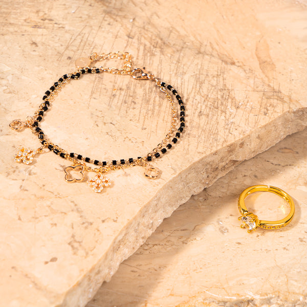 Onyx Pearl Royale Jewellery Set