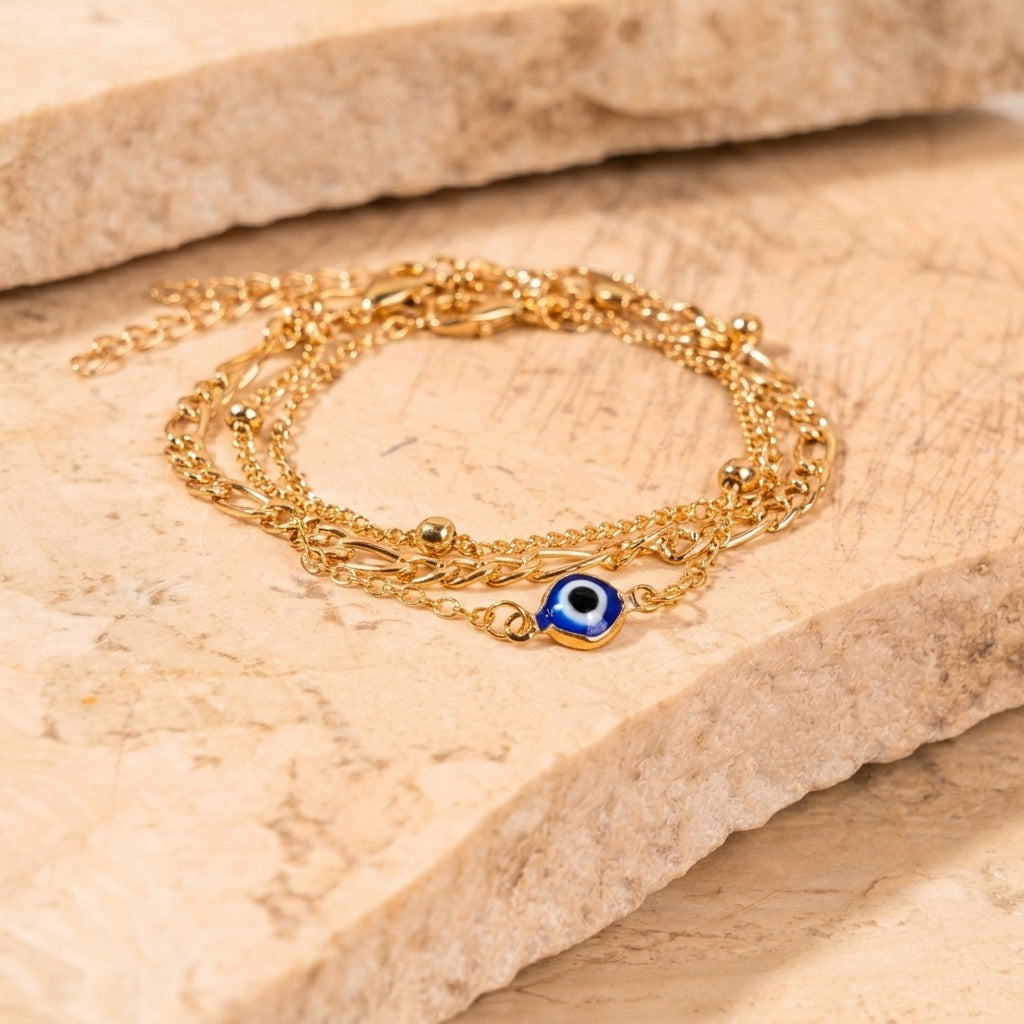 Everyday Evil Eye Shield Jewellery Set