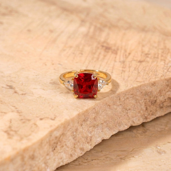 Scarlet Dream Ruby Ring
