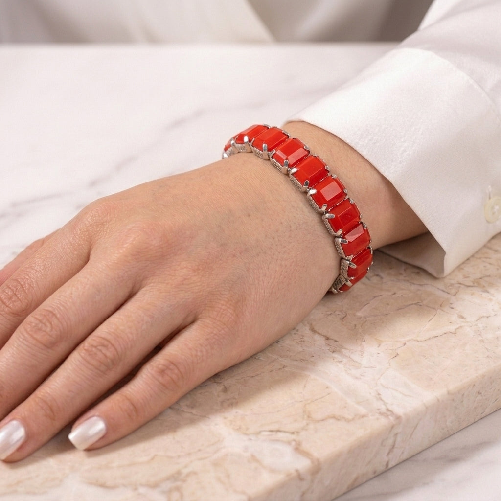 Red Mahogany Glow Jewellery Combo