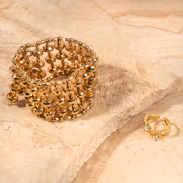 Radiant Diwa Bracelet & Ring Combo