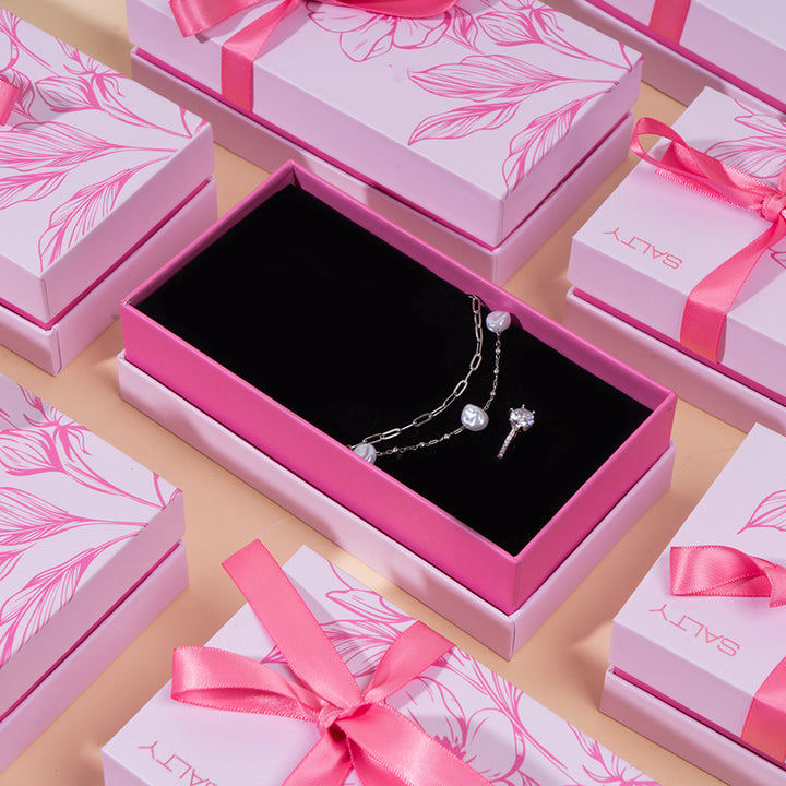 Aurum White Royale Bracelet & Ring Combo