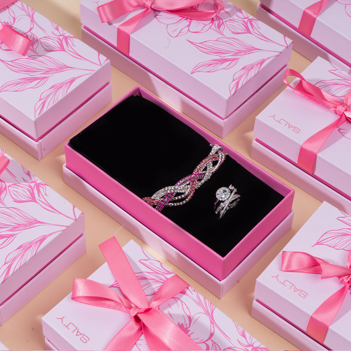 Diva Sparkle Bracelet & Ring Combo