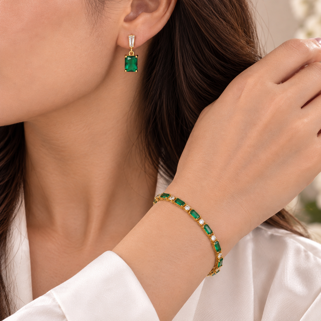 Orbit Signal Bracelet And Ring Set