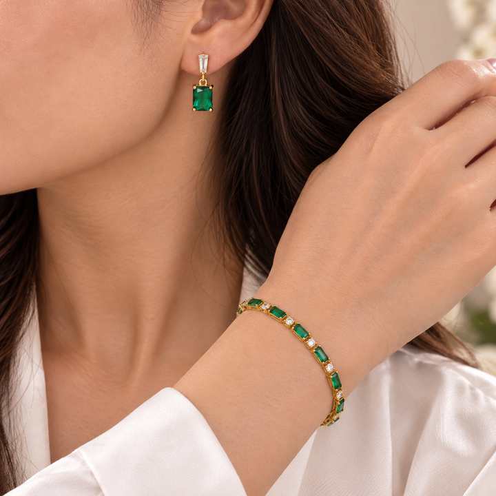 Orbit Signal Bracelet And Ring Set