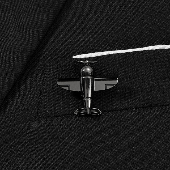 Airplane Brooch Pin