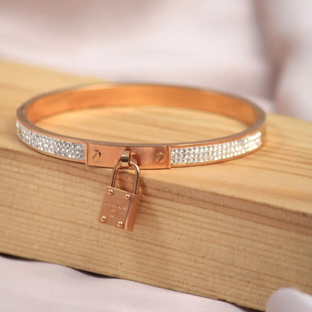 LV Gold Classic Cuff Bracelet - Salty Accessories