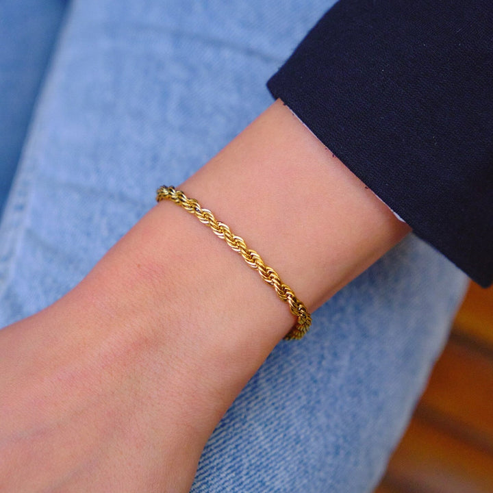 Golden Glamour Bracelet - Salty Accessories