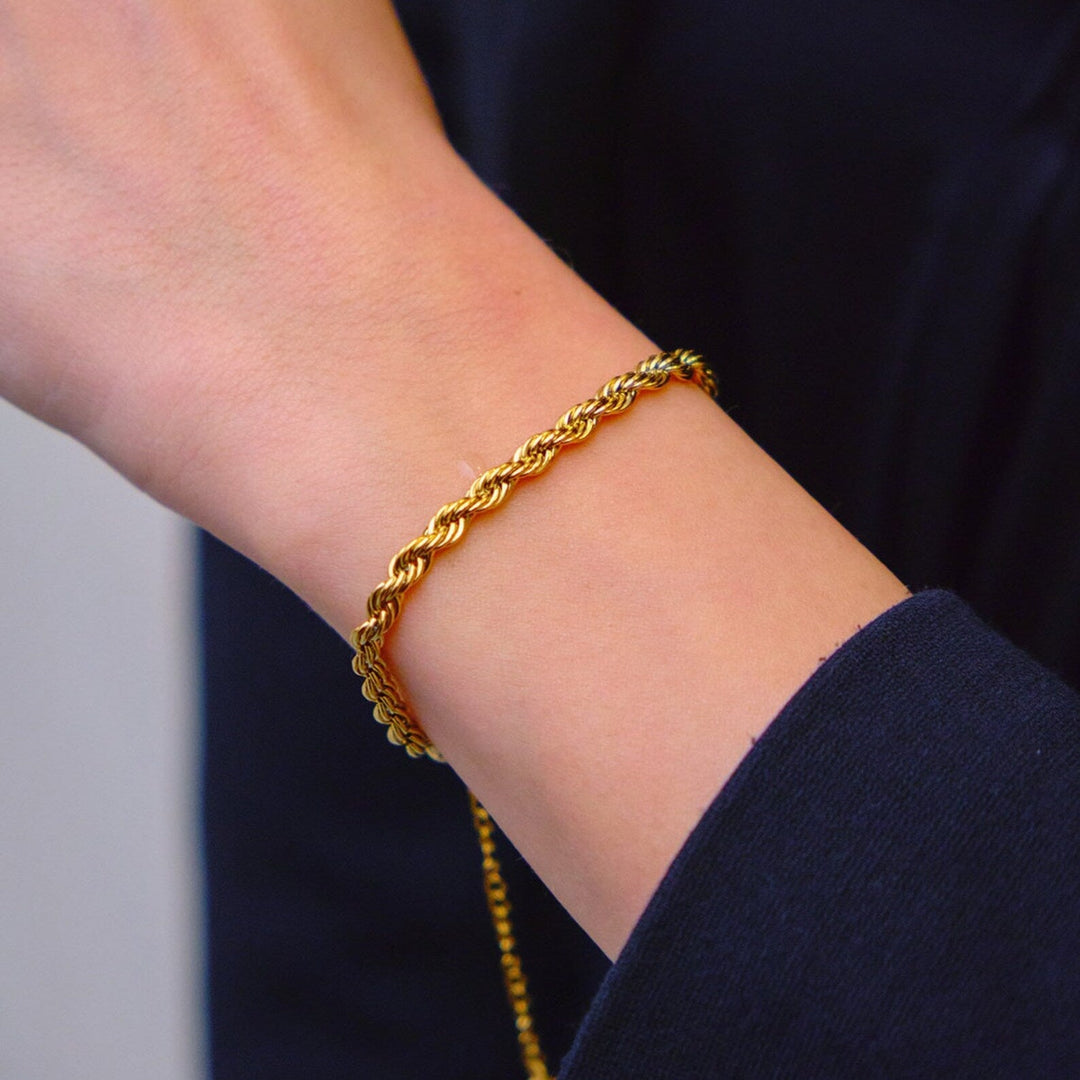 Golden Glamour Bracelet - Salty Accessories