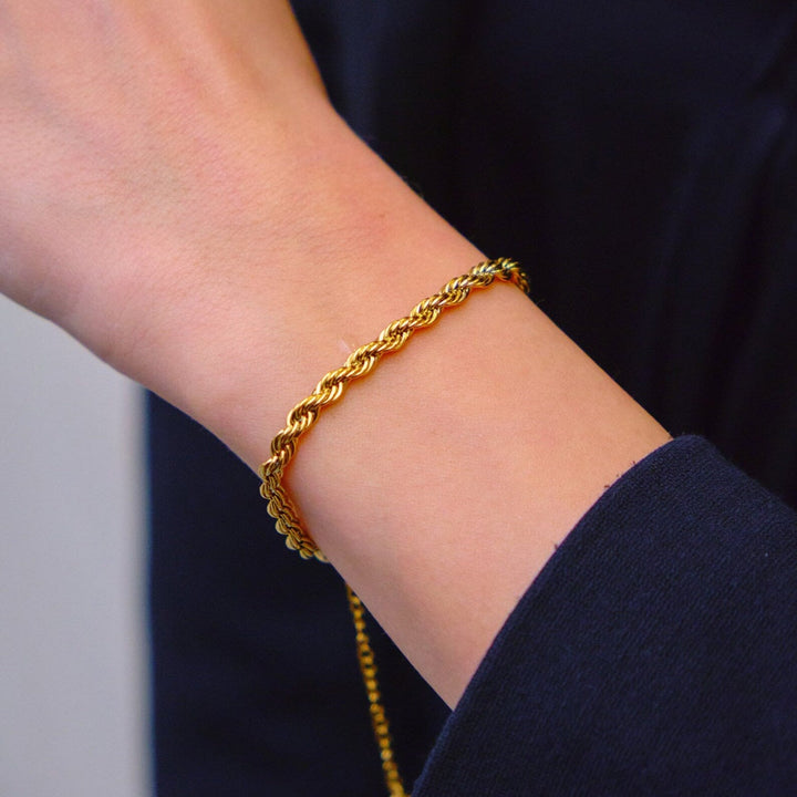 Golden Glamour Bracelet - Salty Accessories