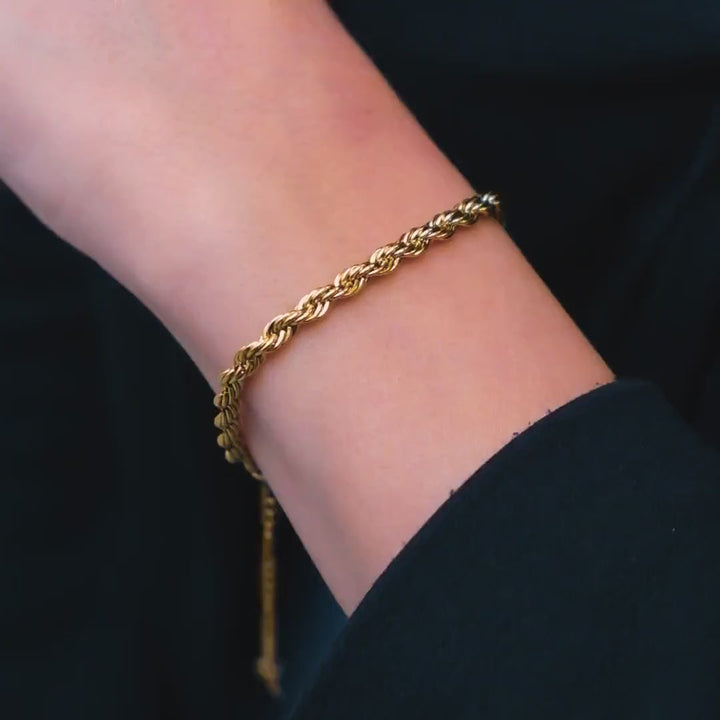 Golden Glamour Bracelet - Salty Accessories