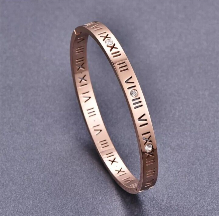 Roman Era Rose-Gold Cuff - Salty Accessories