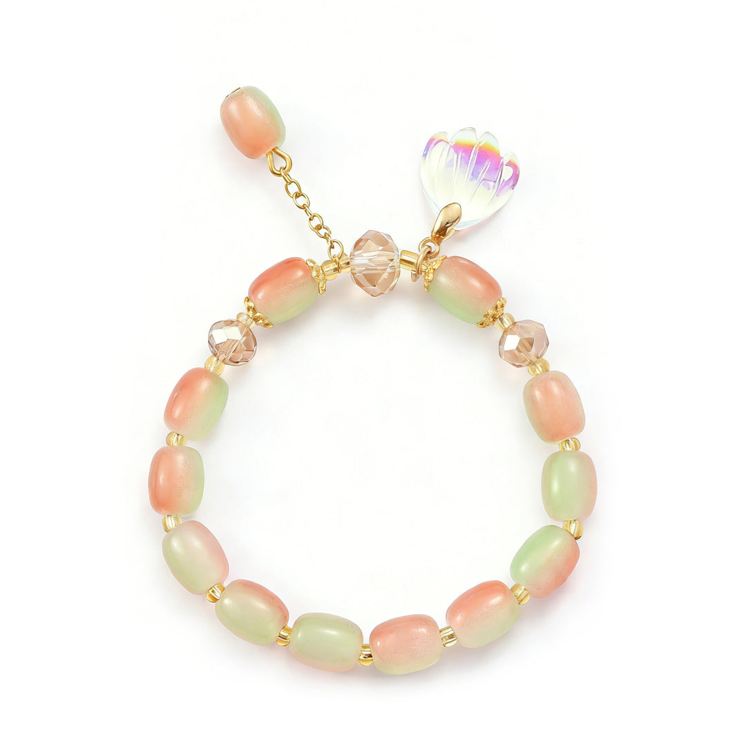 Angelite Soothing Beaded Bracelet