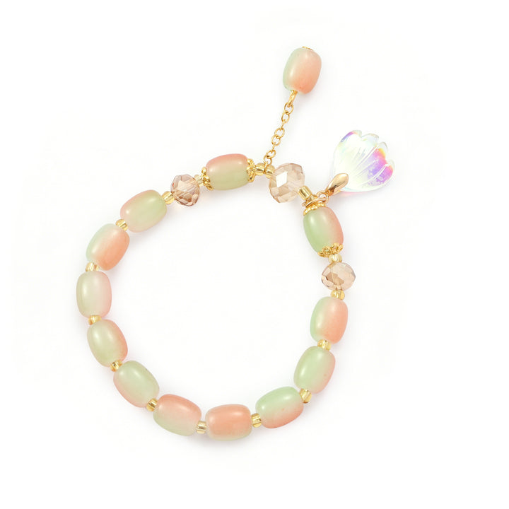 Angelite Soothing Beaded Bracelet