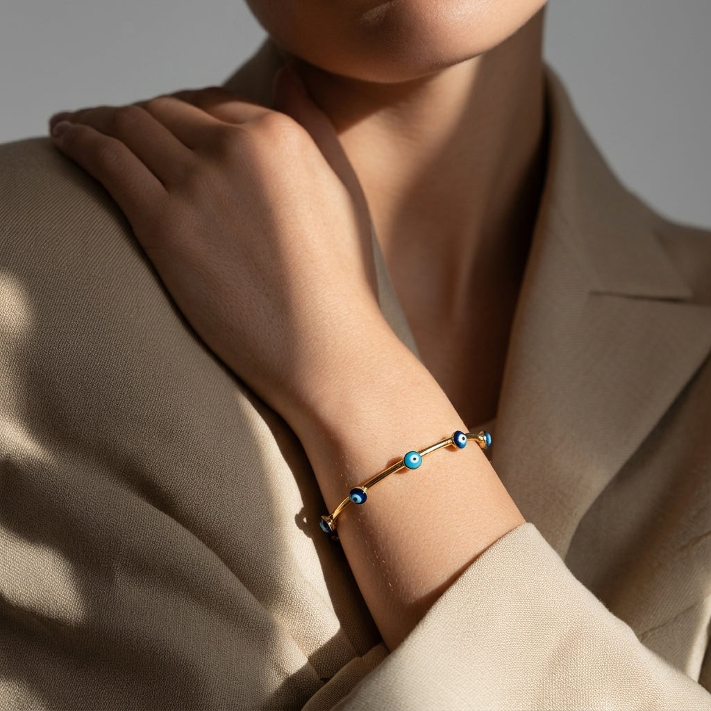 Traditional Evil Eye Bangle