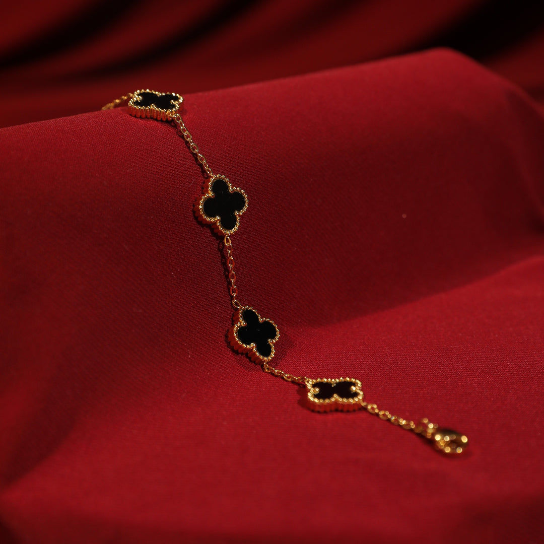 Moorish Black Bracelet With Valentine Box