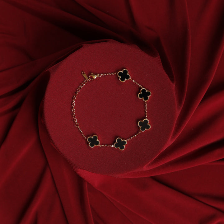 Moorish Black Bracelet With Valentine Box