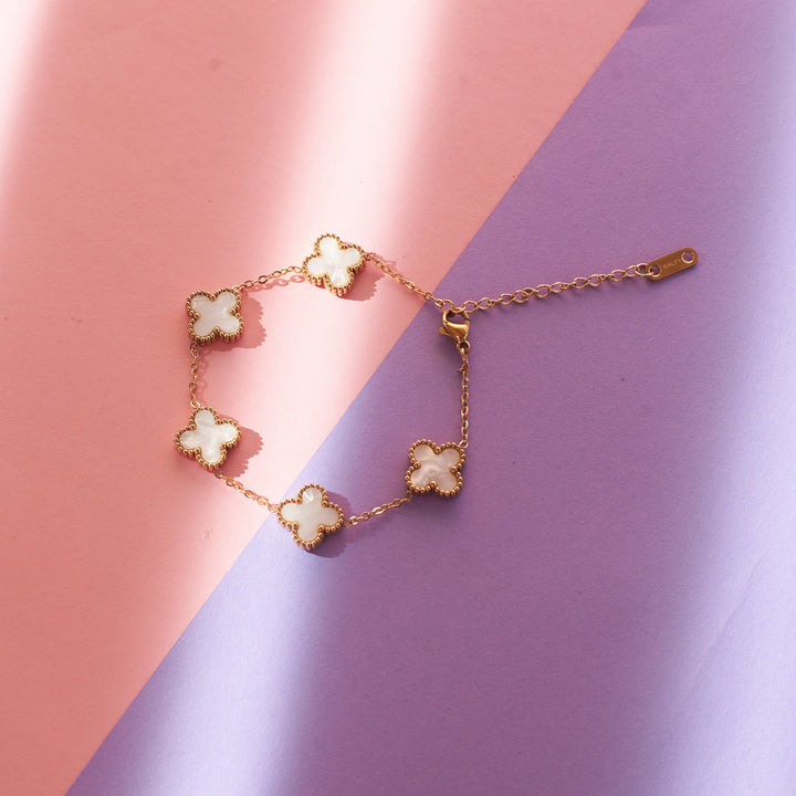 Victorian White Bracelet - Salty Accessories