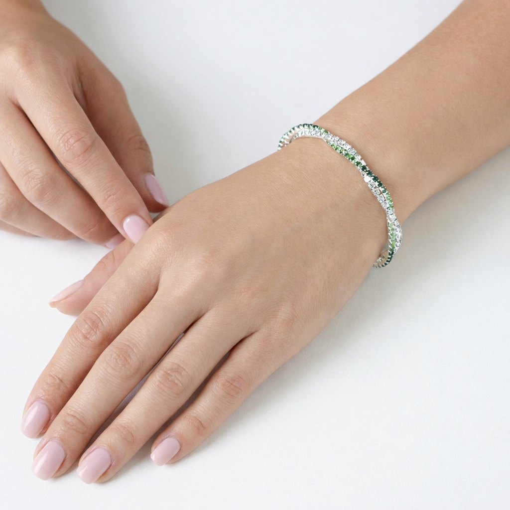 Vintage Green Watch And Bracelet Stack - Salty Accessories