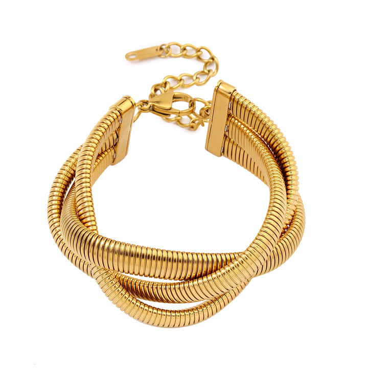 Twist N Turn Gold Bracelet - Salty Accessories