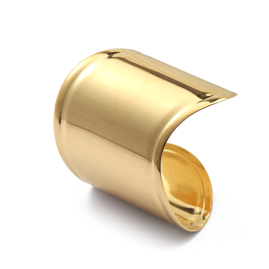 Big Bold Gold Cuff - Salty Accessories