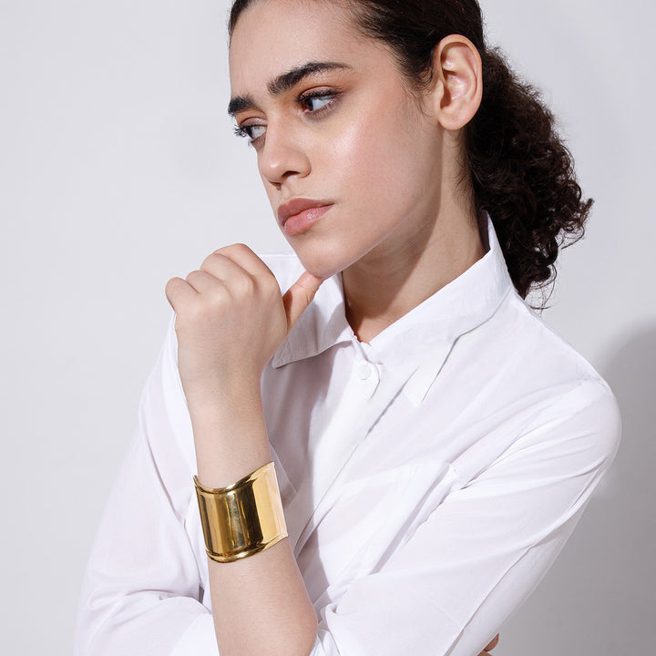 Big Bold Gold Cuff