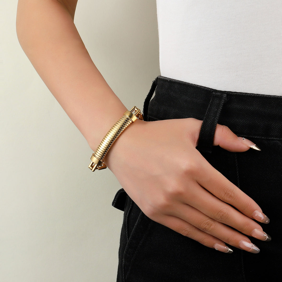 HairPin Gold Bracelet - Salty Accessories