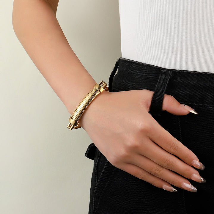 HairPin Gold Bracelet