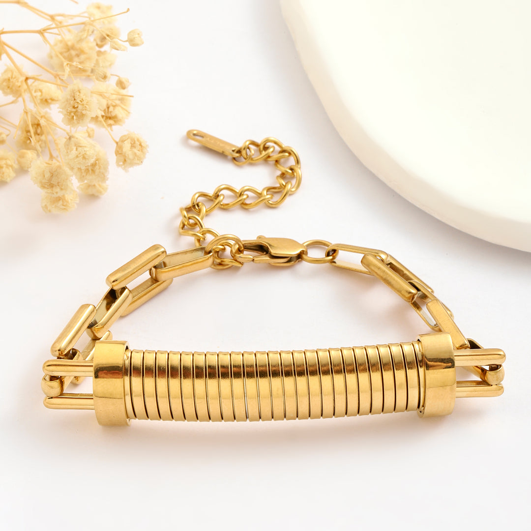 HairPin Gold Bracelet - Salty Accessories