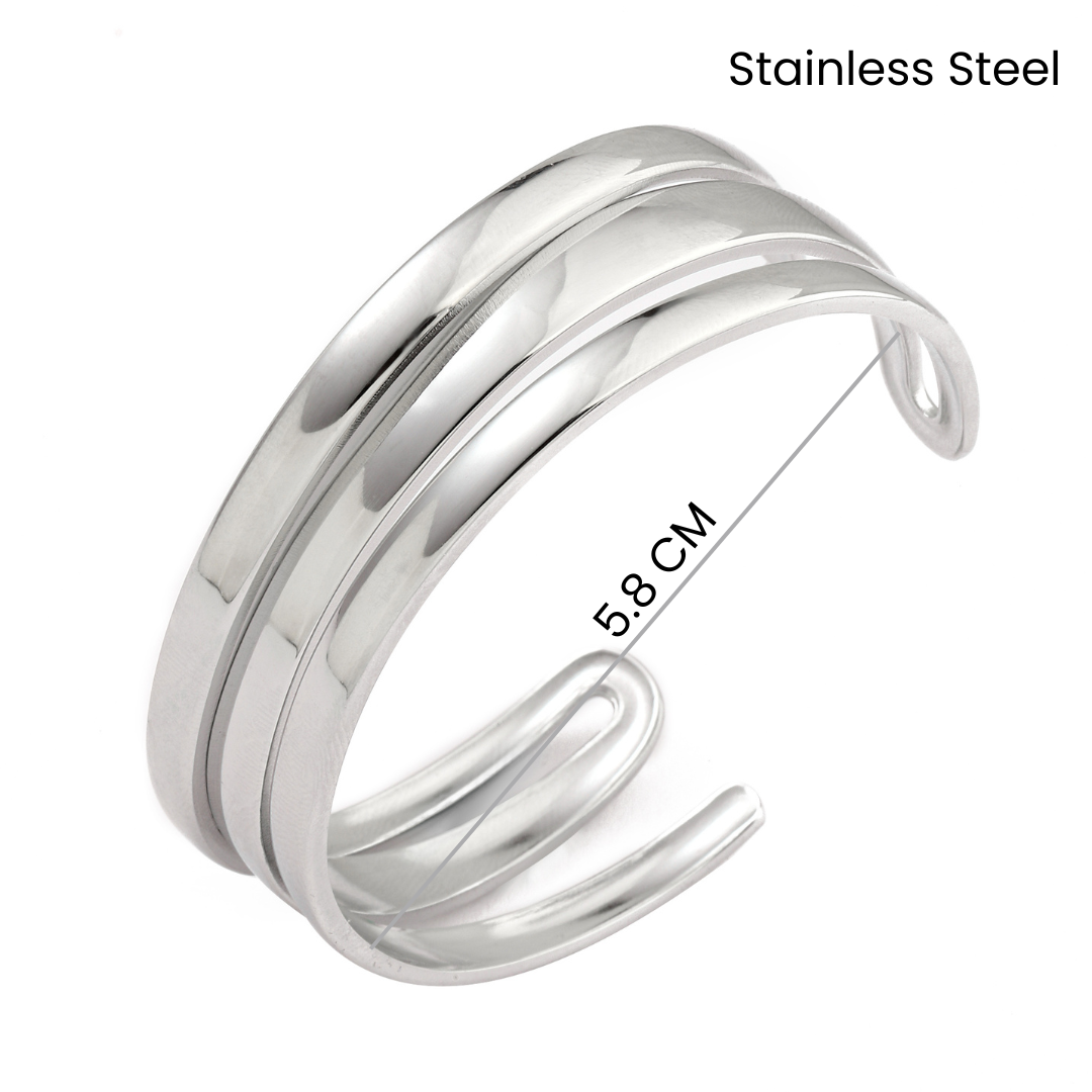 Imperial Silver Cuff - Salty Accessories