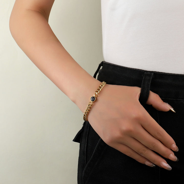 Linked Treasure Gold Bracelet - Salty Accessories