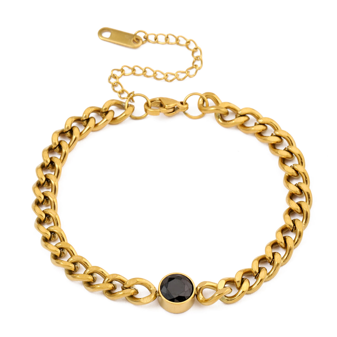 Linked Treasure Gold Bracelet
