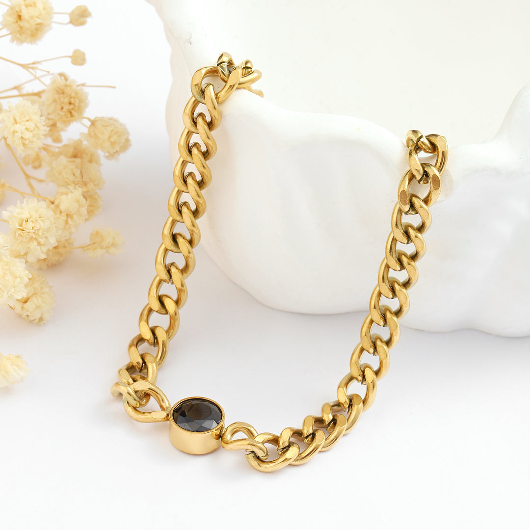 Linked Treasure Gold Bracelet - Salty Accessories