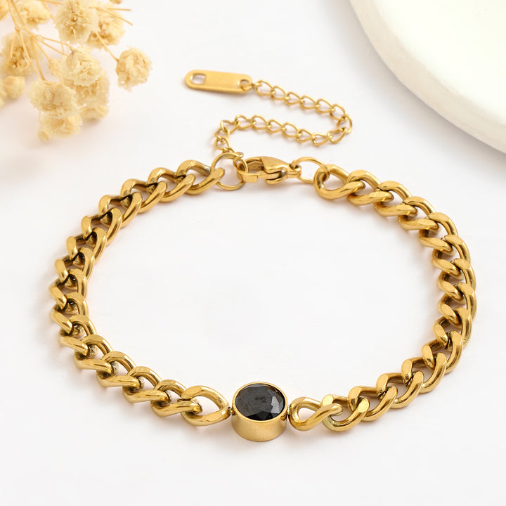 Linked Treasure Gold Bracelet - Salty Accessories