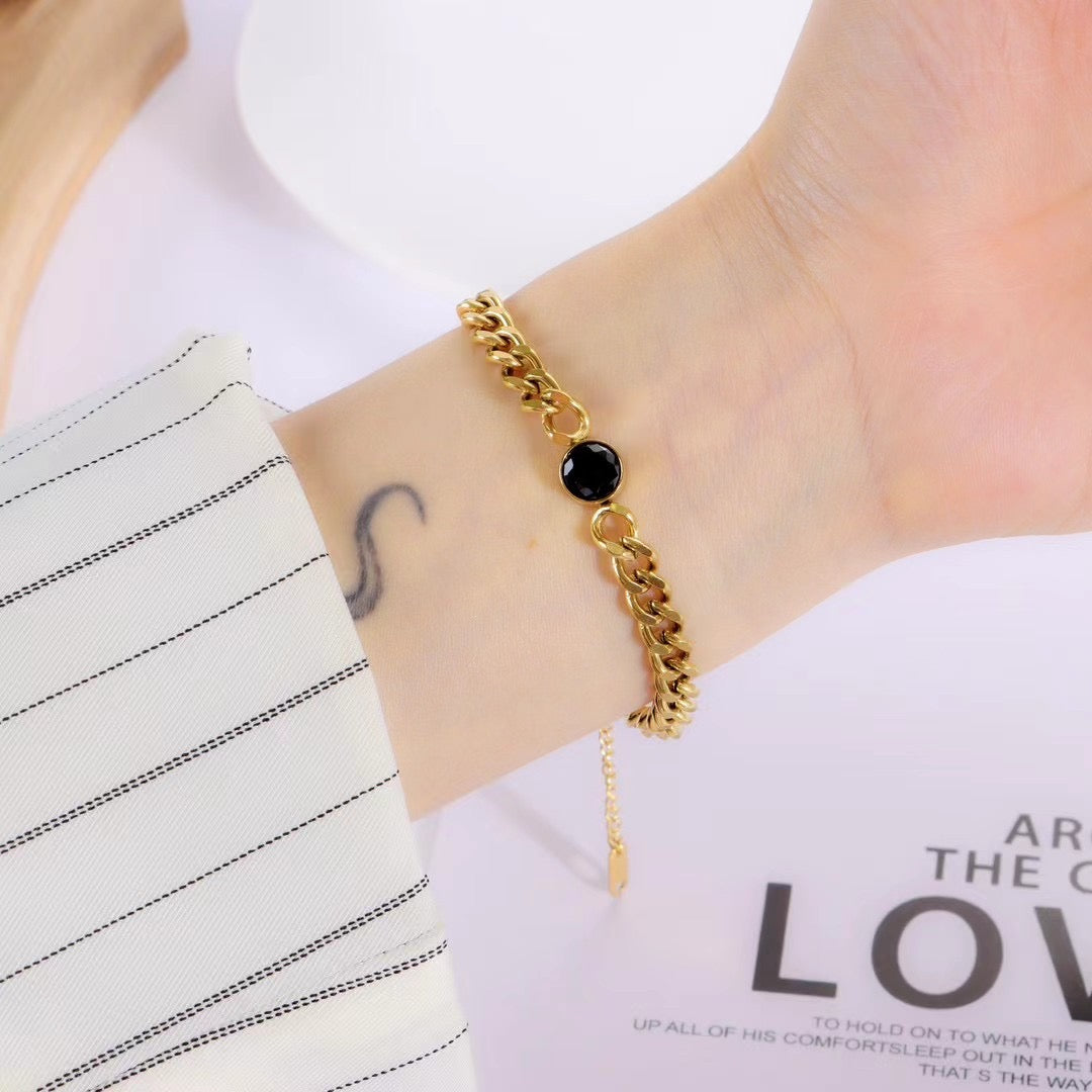 Linked Treasure Gold Bracelet - Salty Accessories