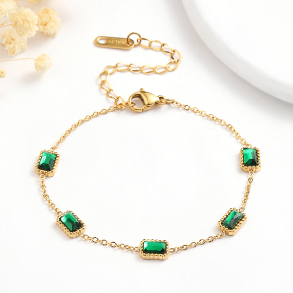 Tales of Emerald Gem Bracelet