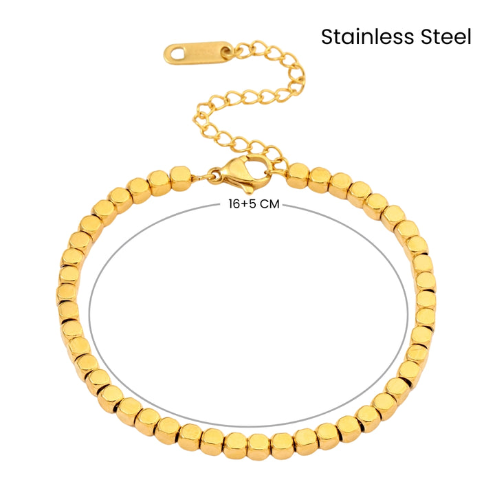 Linked Luxury Gold Bracelet - Salty Accessories