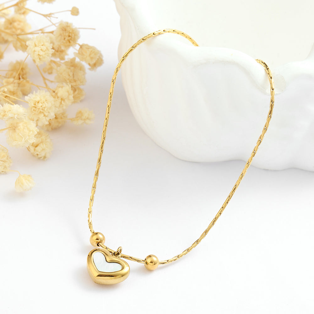 Stupid Heart Gold Bracelet - Salty Accessories