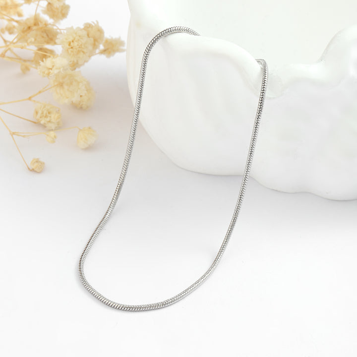 Solitude Silver Slider Bracelet