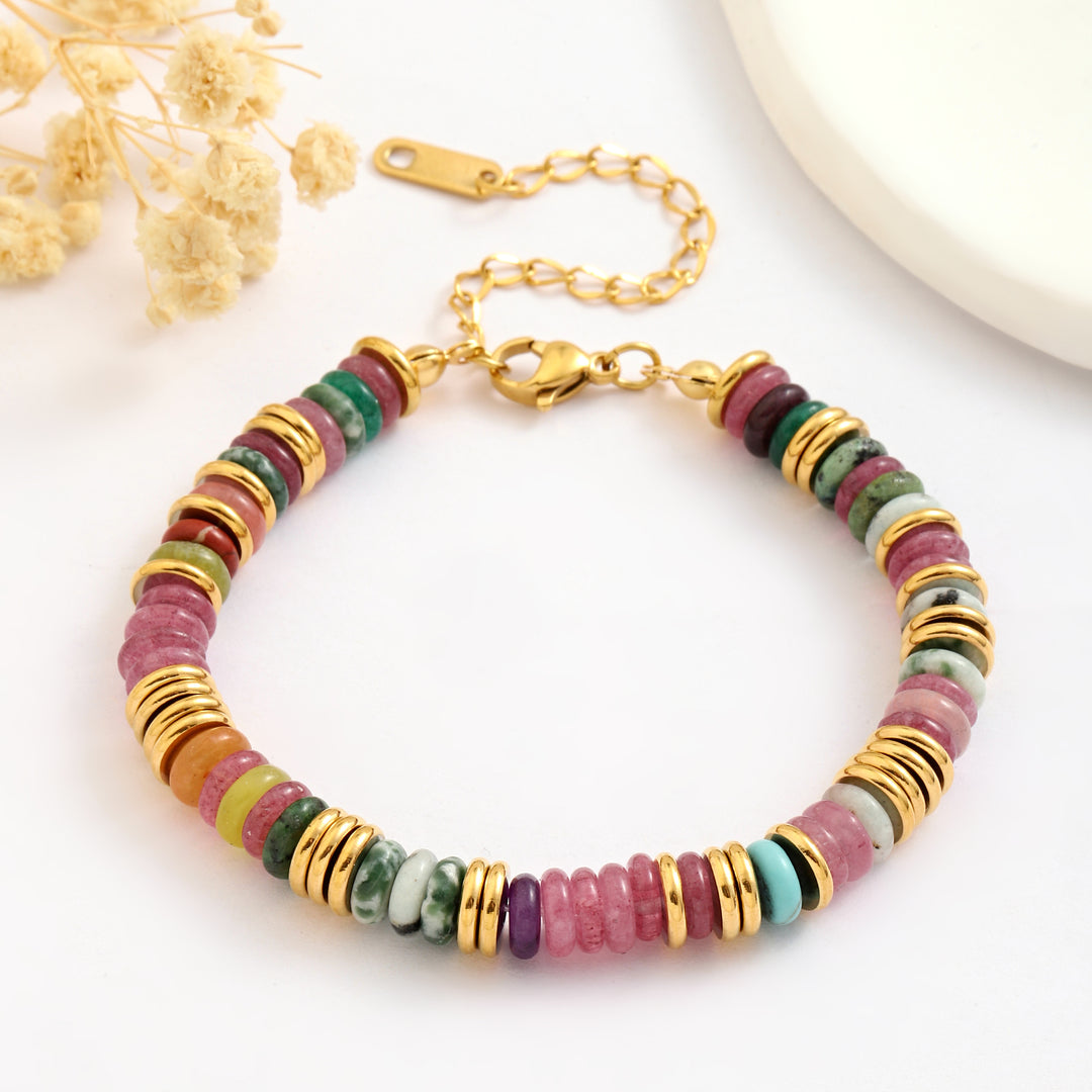 Tribal Multicolor Beads Bracelet - Salty Accessories