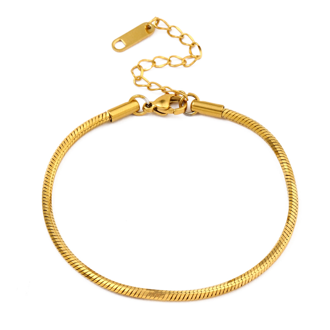 Felicity Slim Gold Bracelet - Salty Accessories