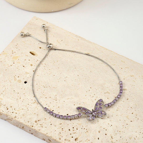Runa Silver Butterfly Bracelet