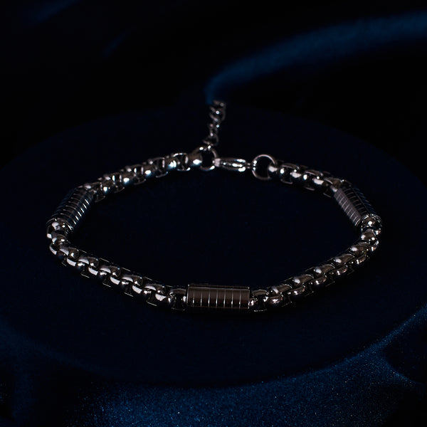 Molten Silver Bracelet