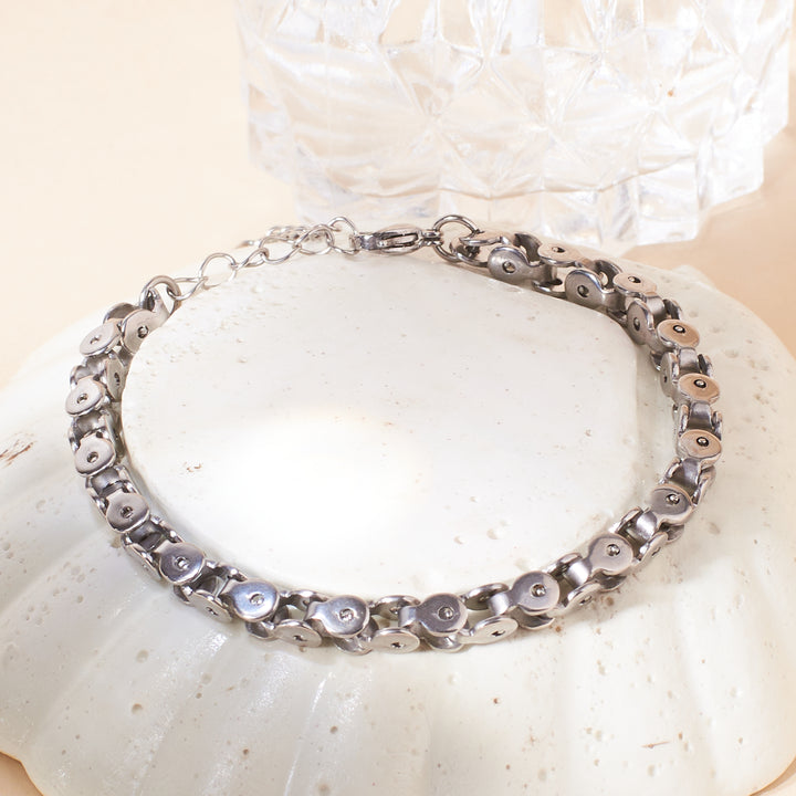 Artisan's Link Silver Bracelet - Salty Accessories