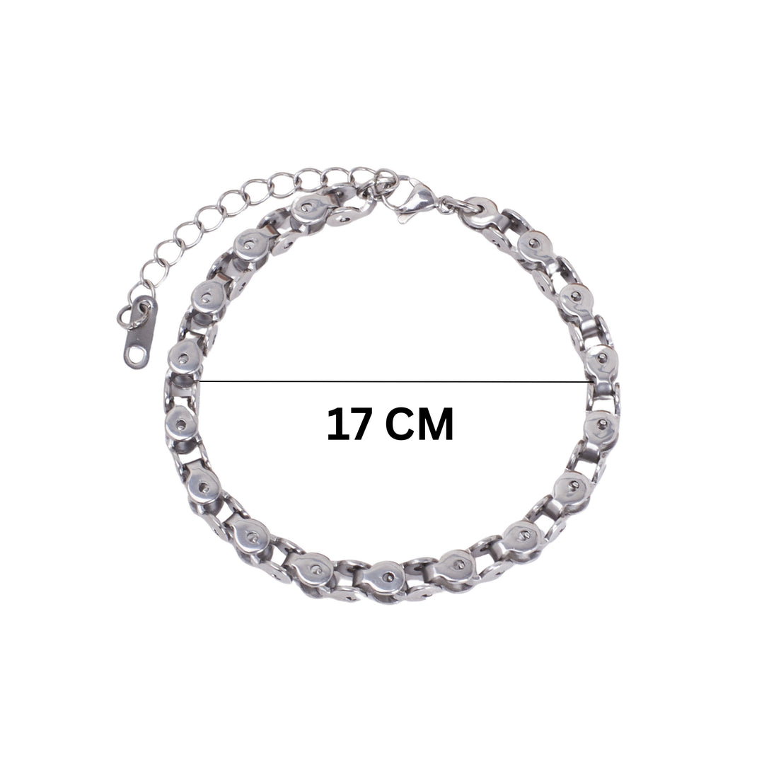 Artisan's Link Silver Bracelet - Salty Accessories